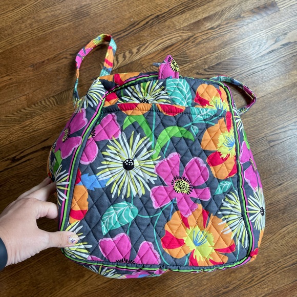 Vera Bradley large duffel bag in Jazzy Blooms - Picture 6 of 9